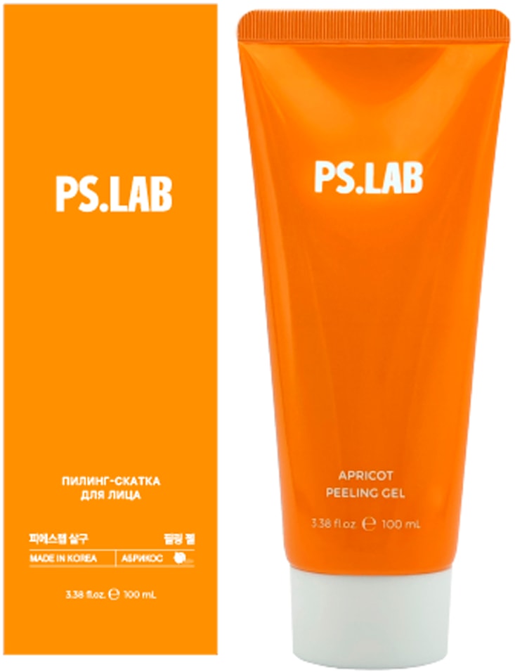 Пилинг-скатка для лица Prettyskin PS.LAB Apricot с натуральным экстрактом абрикоса 100мл