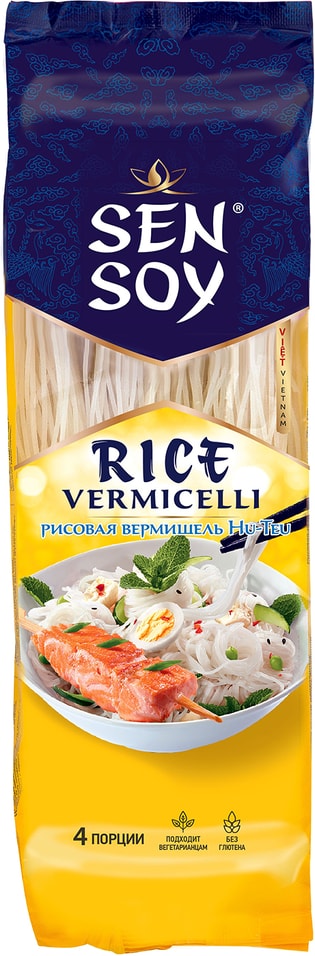 Макароны Sen Soy Hu-Teu вермишель рисовая 200г