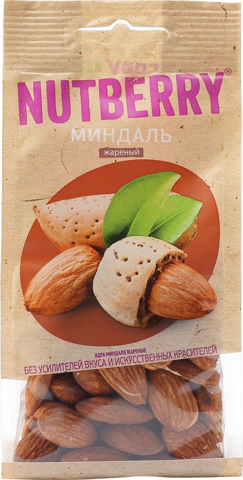 Миндаль Nutberry жареный 100г