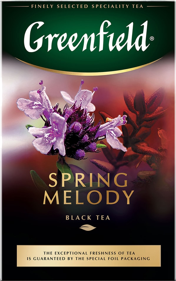 Чай черный Greenfield Spring Melody 100г от Vprok.ru
