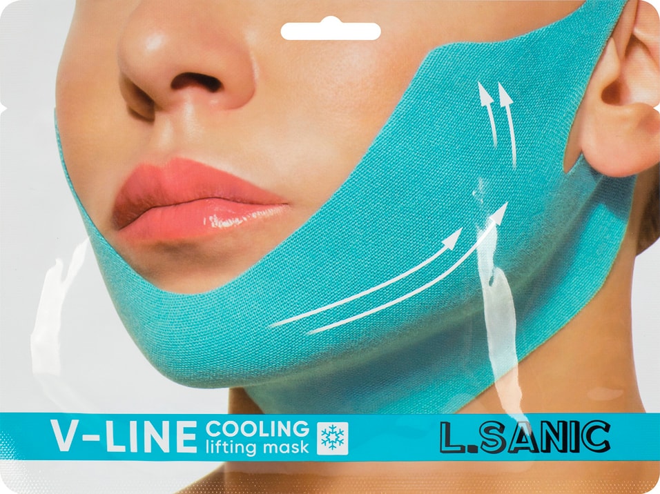 Маска-бандаж для лица L Sanic V-line с охлаждающим эффектом 20г