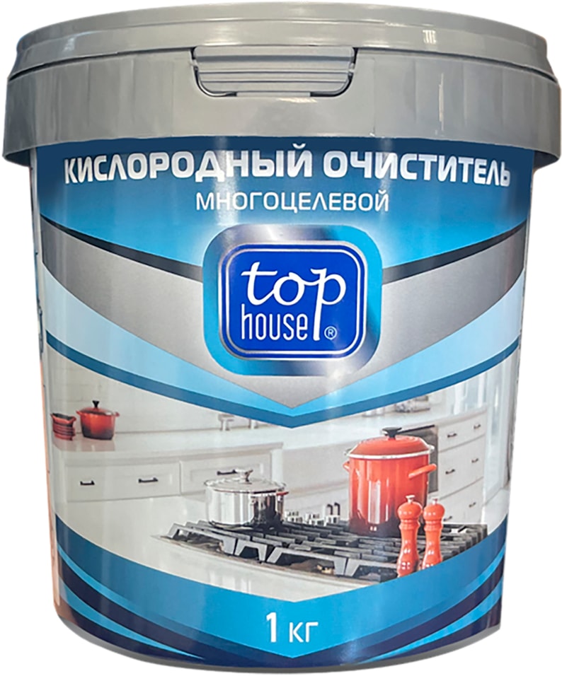 Пятновыводитель Top house кислородный многоцелевой 1кг 520₽