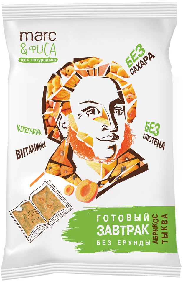 Готовый завтрак Marc&Фиса Абрикос и Тыква 200г
