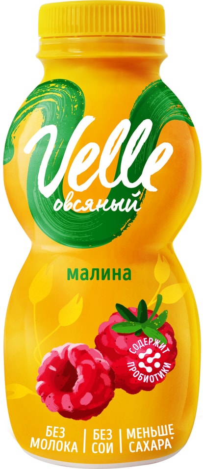 Продукт овсяный питьевой Velle Малина 250г от Vprok.ru