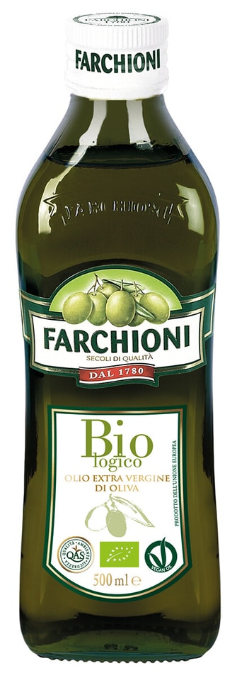 Масло оливковое Farchioni Biologico 500мл