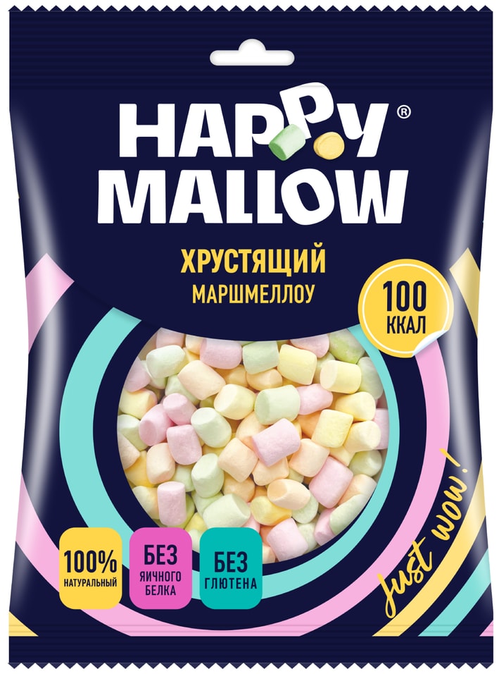 Маршмеллоу Happy Mallow хрустящий 30г