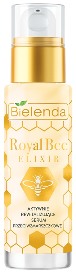 Сыворотка для лица Bielenda Royal bee elixir активно восстанавливающая против морщин 30мл