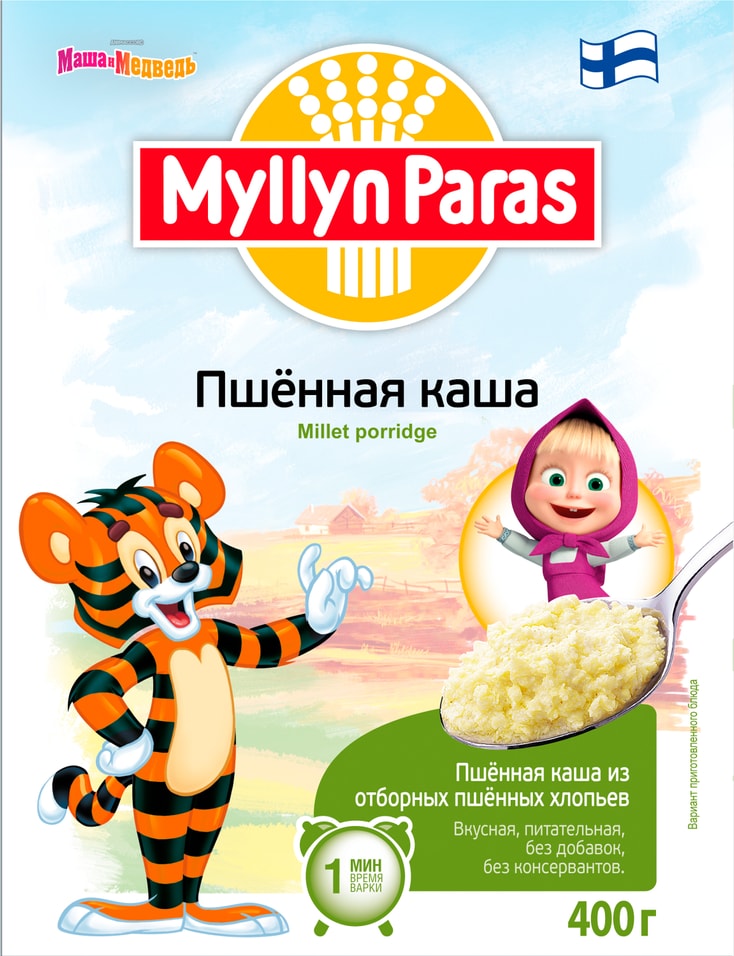 Каша Myllyn Paras Пшенная 400г - Vprokru Перекрёсток 126₽