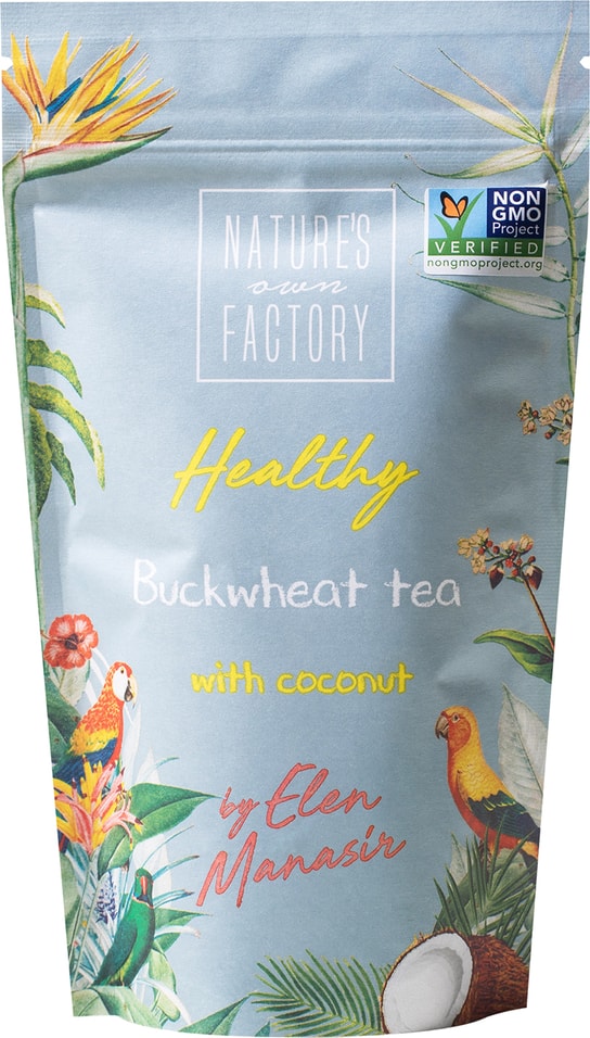 Напиток чайный Natures Own Factory Гречишный с кокосом 100г