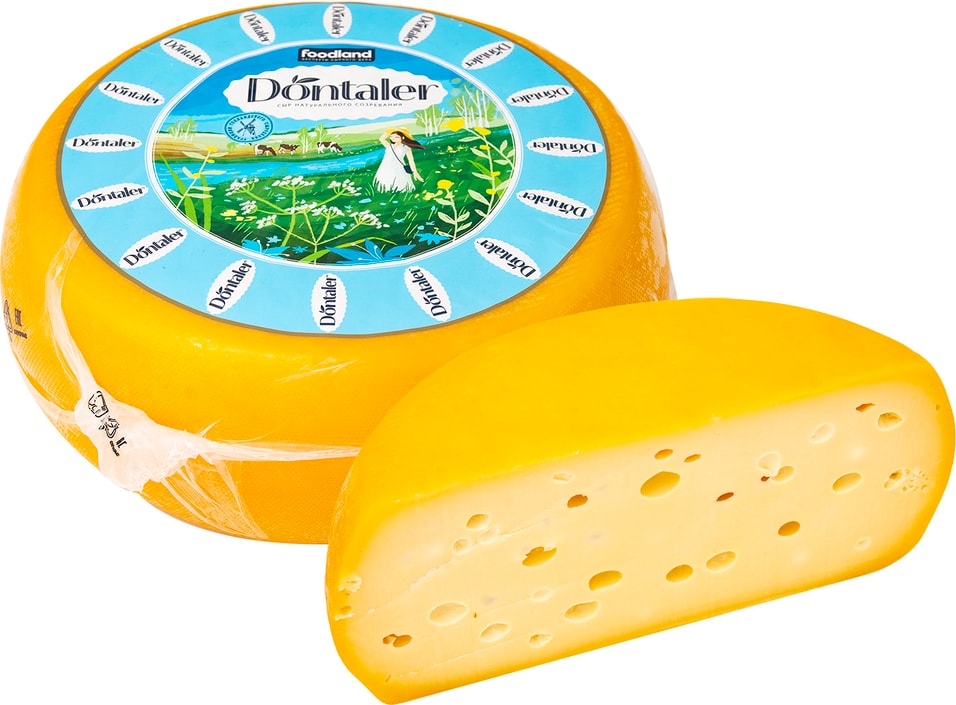 Сыр Dontaler 45% 0.4-0.7кг