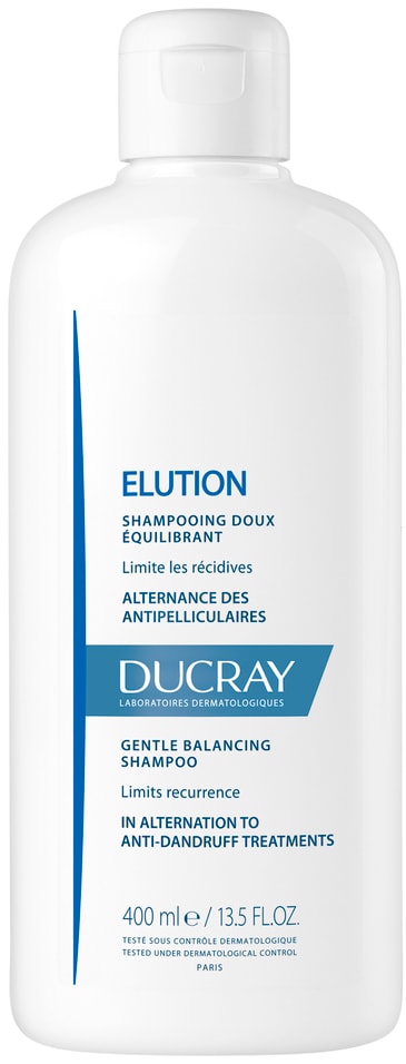 Шампунь для волос Ducray Elution мягкий балансирующий 400мл