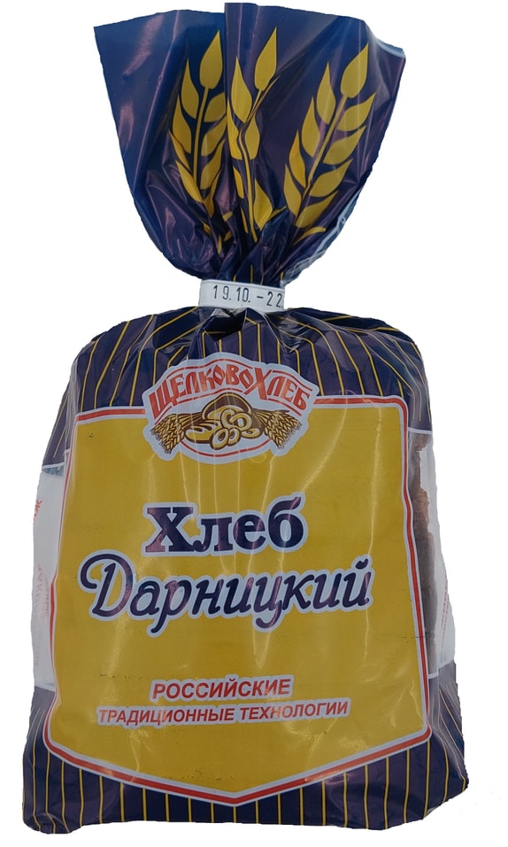 Хлеб Щелковохлеб Дарницкий в нарезке 320г