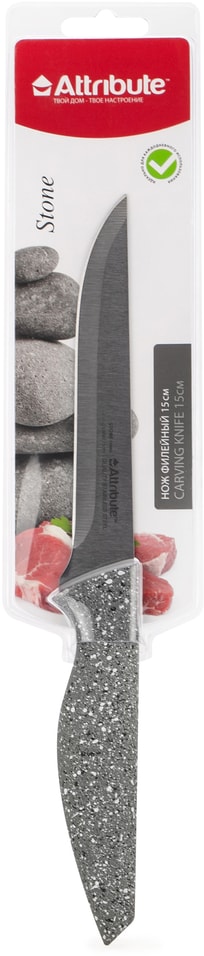 Нож Attribute Knife Stone филейный 15см