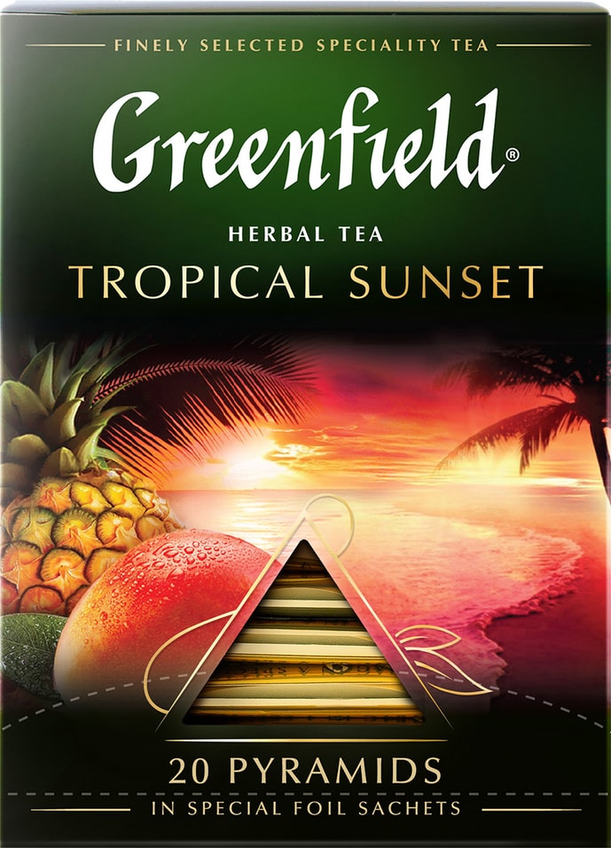 Чай травяной Greenfield Tropical Sunset 20*1.8г