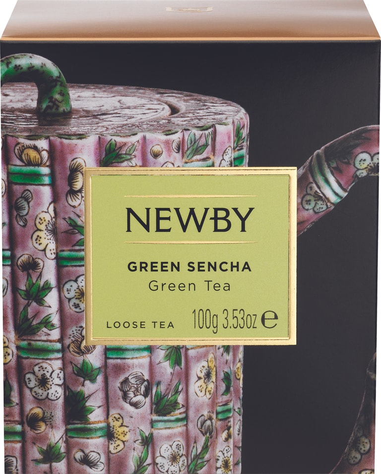 Чай зеленый Newby Green Sencha 100г