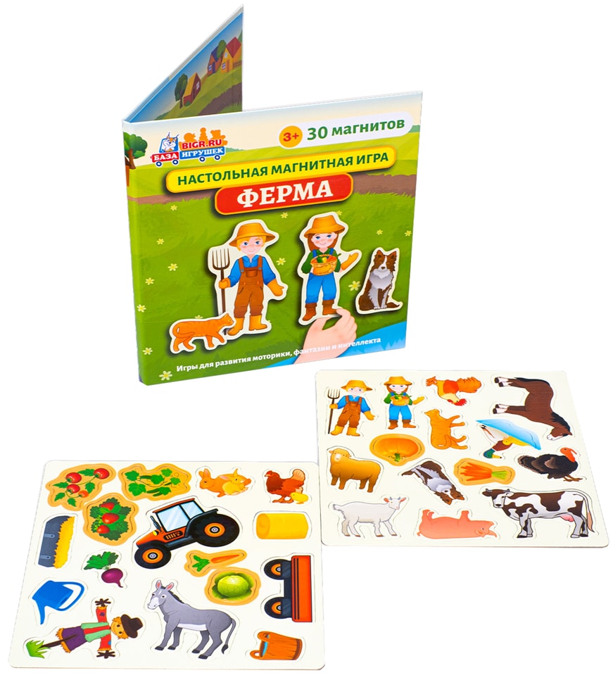 Игра настольная Бигр магнитная Ферма