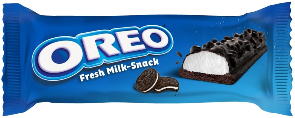Пирожное Oreo бисквитное с молочной начинкой и кусочками печенья 27г
