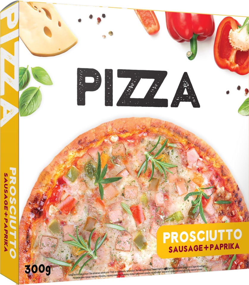 Отзывы о Пицце Vici Prosciutto Sausage + Paprika замороженной 300г