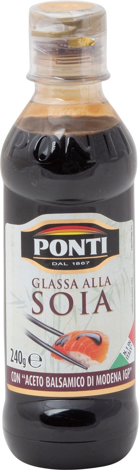 Топпинг Ponti Glassa Alla Soia соевый 240г