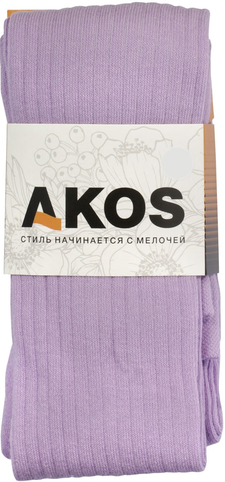 Колготки детские Akos сиреневый р.146-152
