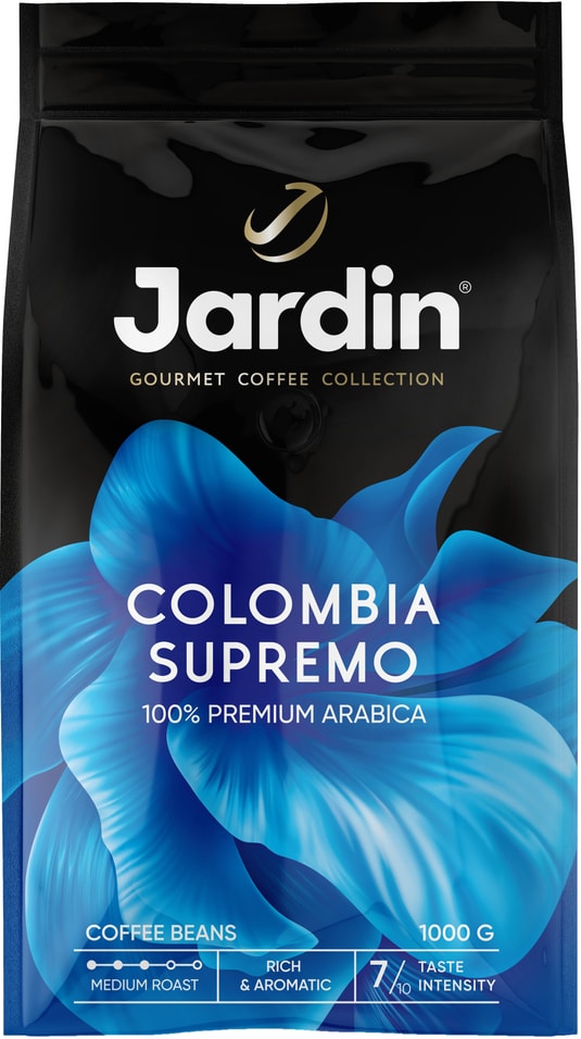 Кофе в зернах Jardin Colombia Supremo 1кгс доставкой 2499₽