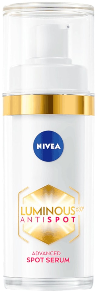 Сыворотка для лица NIVEA Luminous 630 против пигментации 30мл