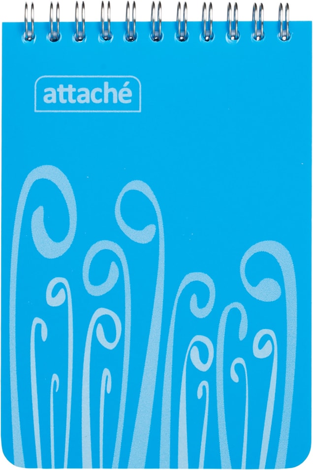 Блокнот Attache Fantasy голубой А6 80 листов