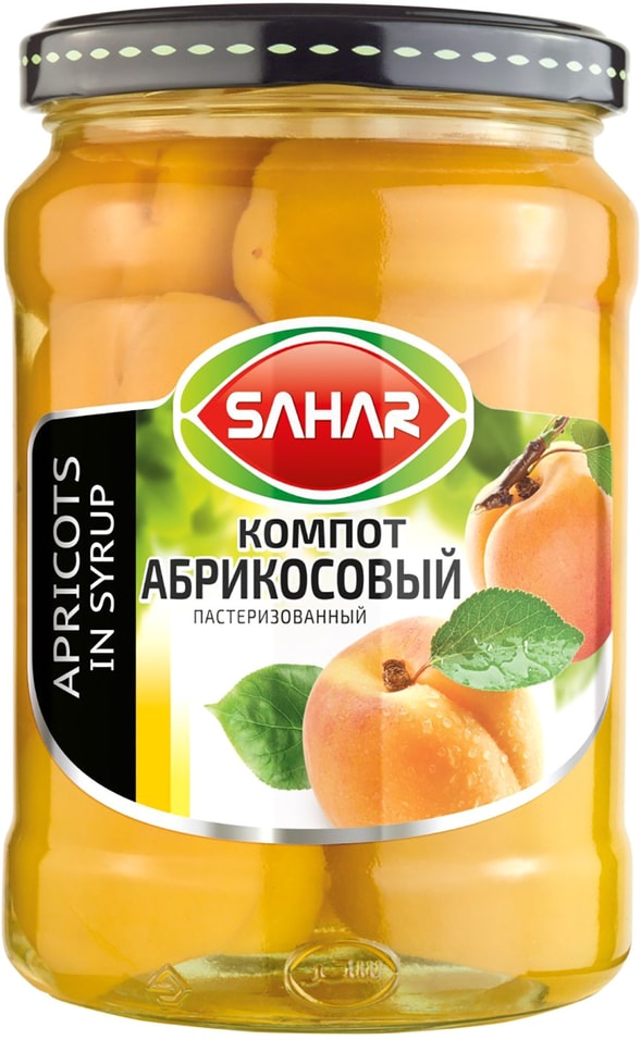 Компот Sahar из абрикосов 660г от Vprok.ru