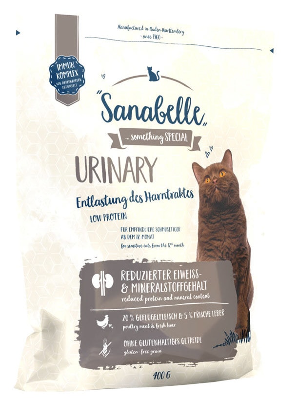 Сухой корм для кошек Sanabelle Urinary 400г