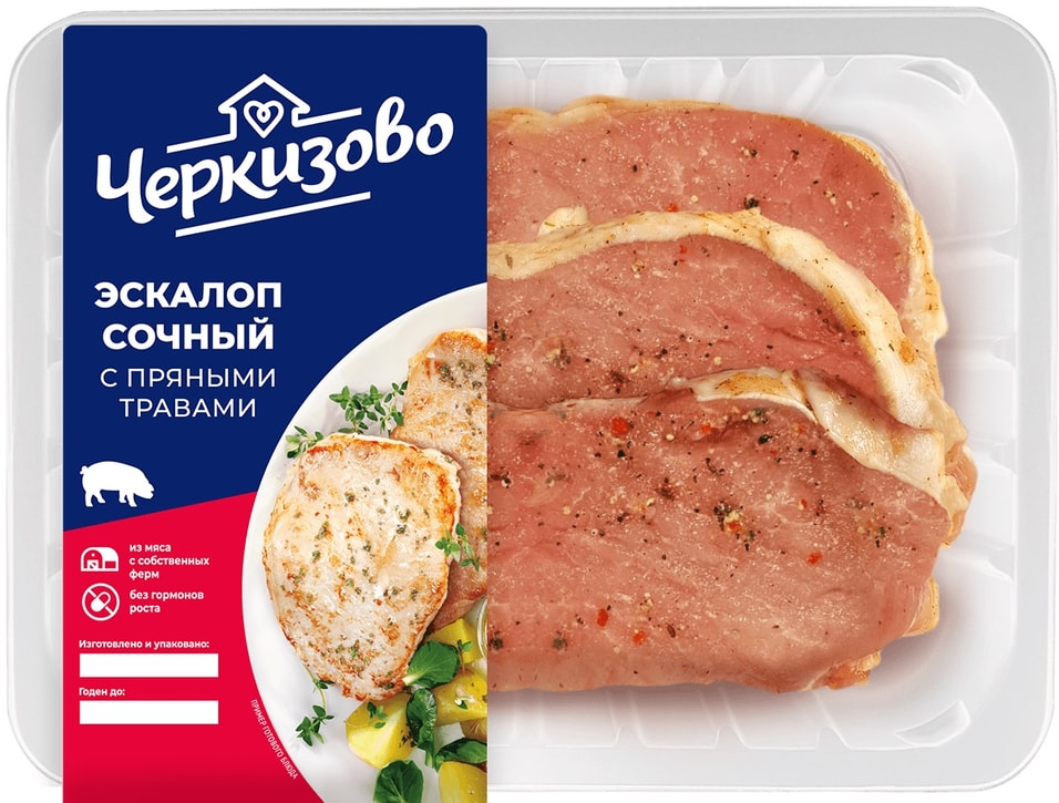 Эскалоп Черкизово сочный с пряными травами 300г