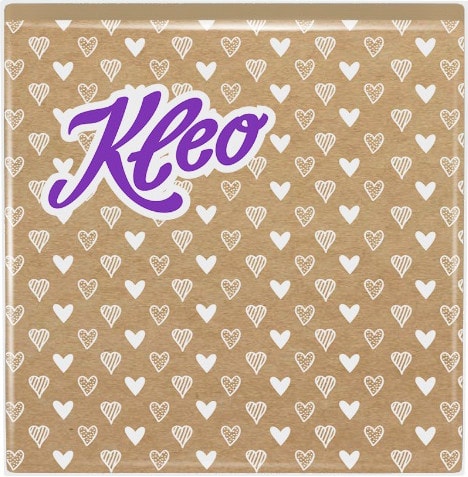 Салфетки бумажные Kleo Крафт сердечки 3 слоя 33*33см 20шт