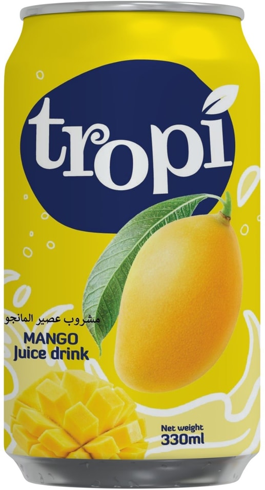 Напиток Tropi манго 330мл - Vprok.ru Перекрёсток