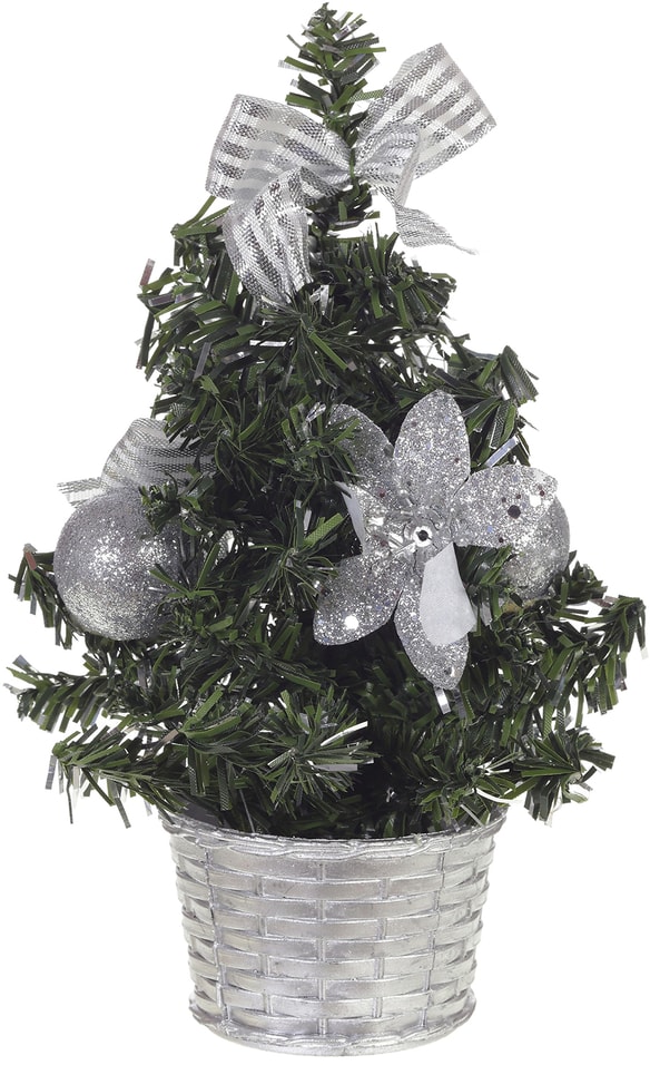 Ель новогодняя искусственная 20см - Vprokru Перекрёсток 112₽