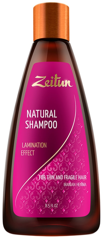 Отзывы о Шампуни для волос Zeitun Эффект ламинирования с иранской хной 250мл