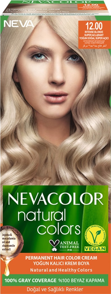 Крем-краска для волос Nevacolor Natural Colors № 12 Интенсивный натуральный суперосветляющий