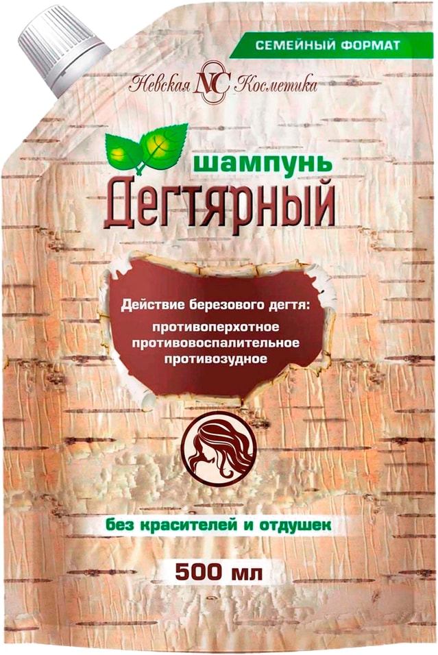 Шампунь для волос Невская Косметика Дегтярный 500мл 249₽