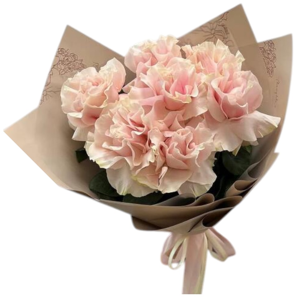 Букет Французских роз 7шт в ассортиментес доставкой 1990₽