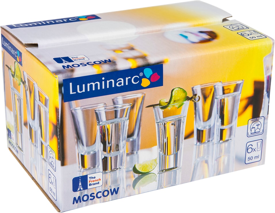 Набор стопок Luminarc Москва 6шт*50мл