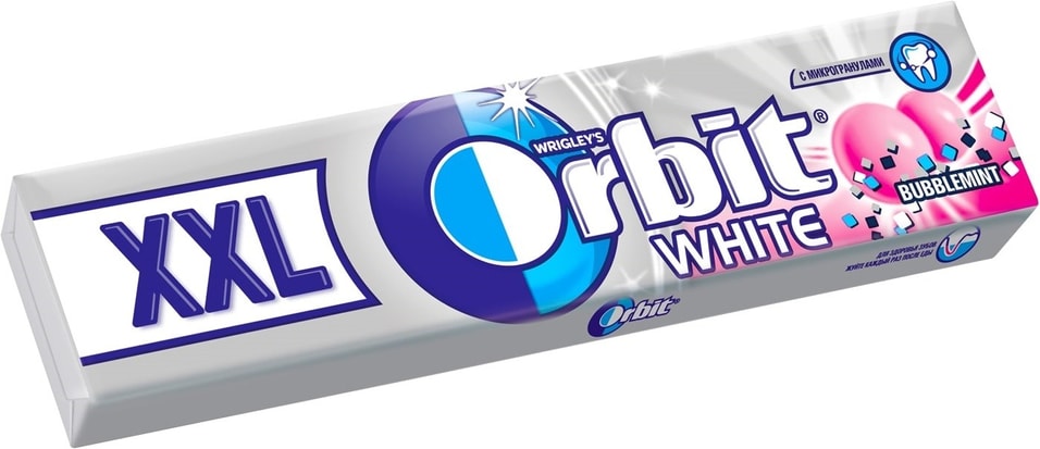 Жевательная резинка Orbit XXL White Bubblemint 20.4г от Vprok.ru