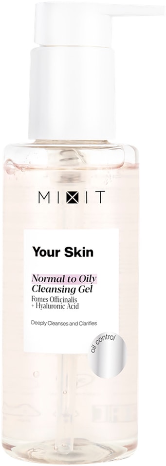 Гель для умывания MiXiT Your Skin Normal to Oily Cleansing Gel 150мл