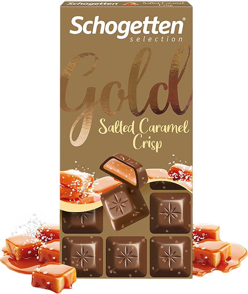 Шоколад Schogetten Карамель 100г