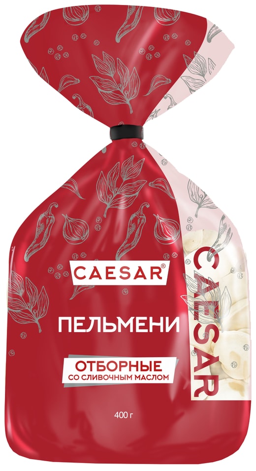 Пельмени Caesar отборные со сливочным маслом 400г 253₽