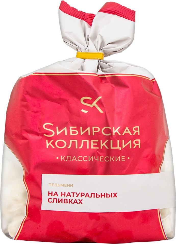 Пельмени Сибирская коллекция со сливками 700г