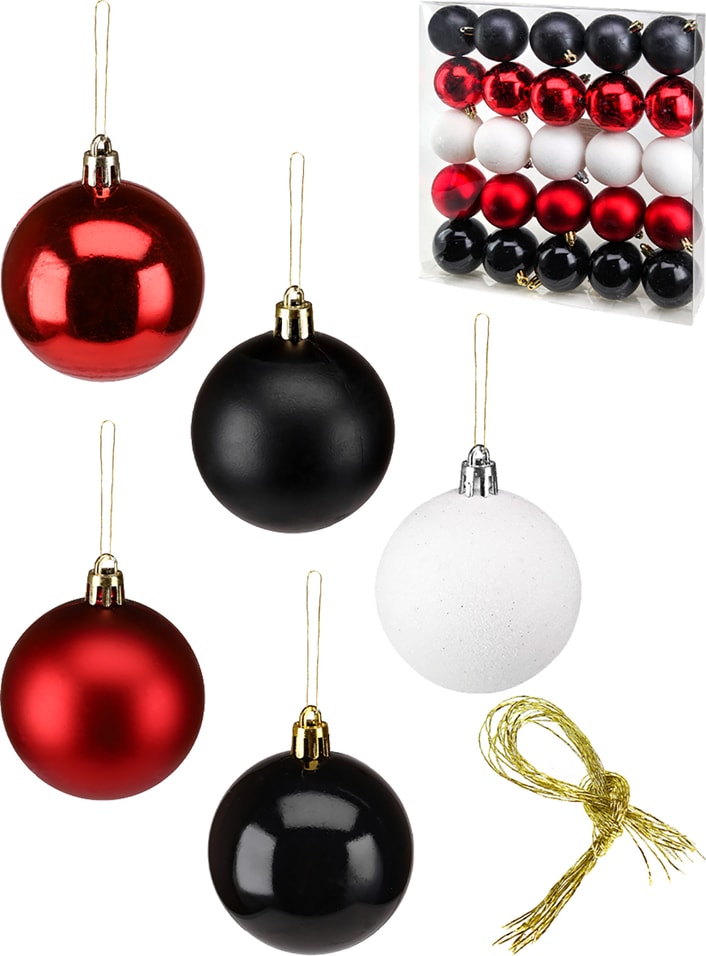 Набор елочных шаров Miland Мечта 6см25штс доставкой 149₽