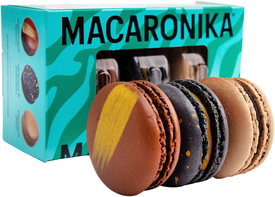 Набор Пирожных Macaronika Макарон Гурме 48гс доставкой 222₽