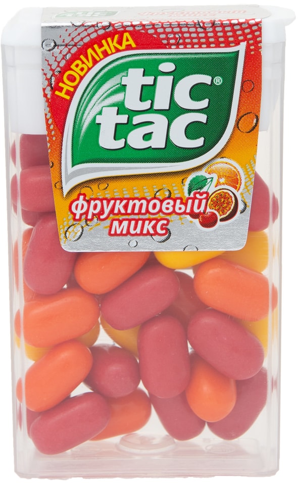 Драже Tic-Tac Фруктовый Микс 16г