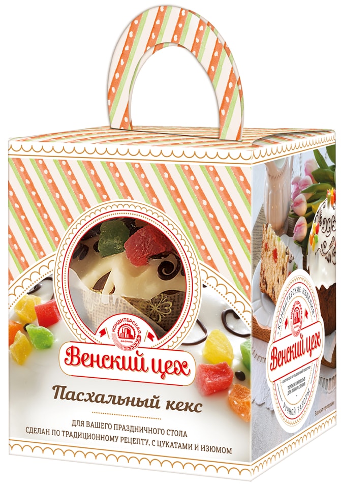 Кекс Венский Цех Пасхальный 700г - Vprokru Перекрёсток 499₽
