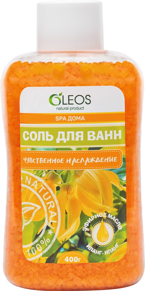 Соль для ванн Oleos Чувственное наслаждение 400г от Vprok.ru