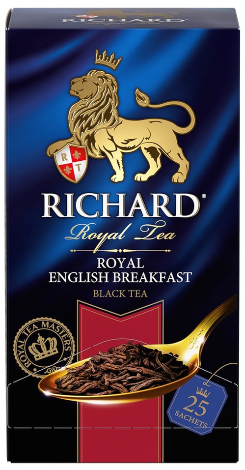 Чай черный Richard Royal English Breakfast 25*2г от Vprok.ru