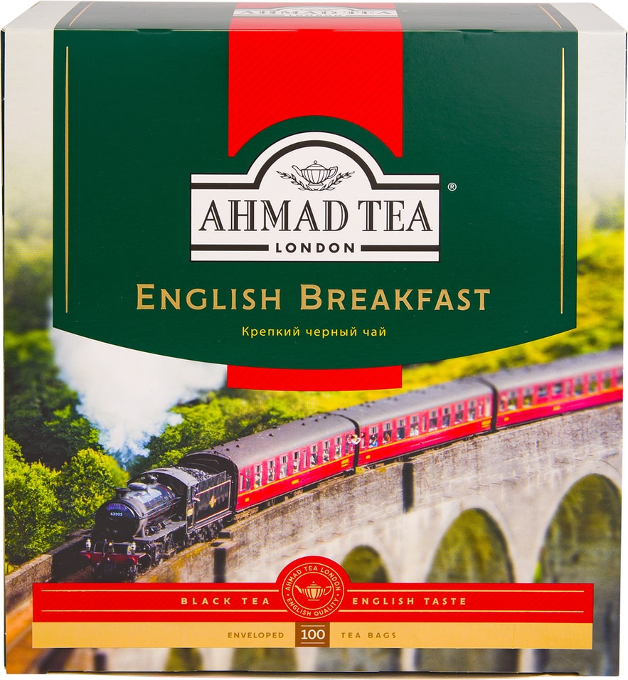 Отзывы о Чае черном Ahmad Tea English Breakfast 100*2г